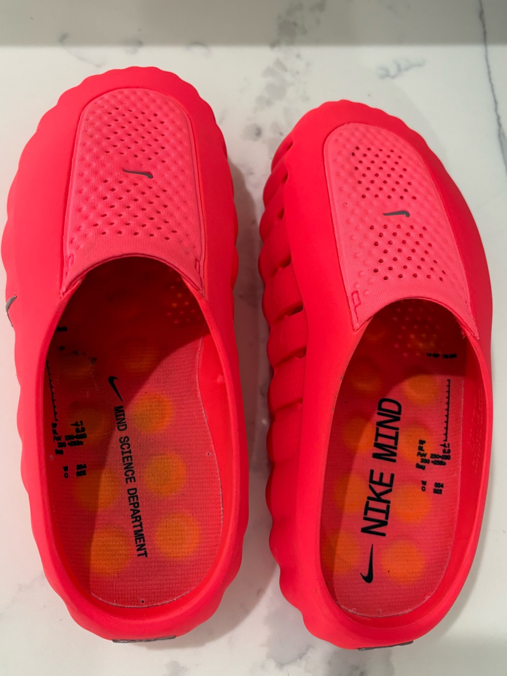 Nike Mind Bright Coral Slip-On Shoes